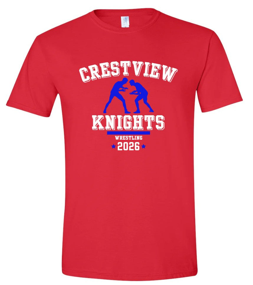 Crestview "Wrestling 2026" T-shirt