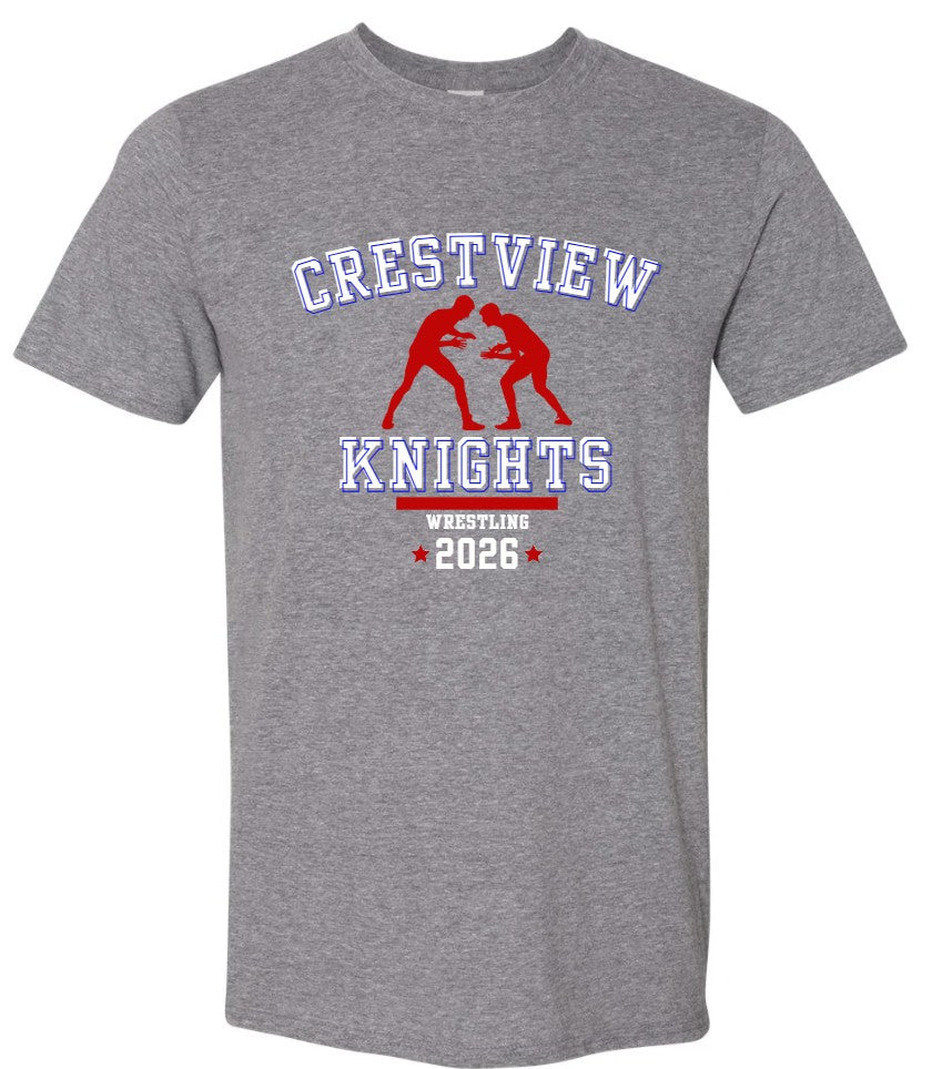 Crestview "Wrestling 2026" T-shirt