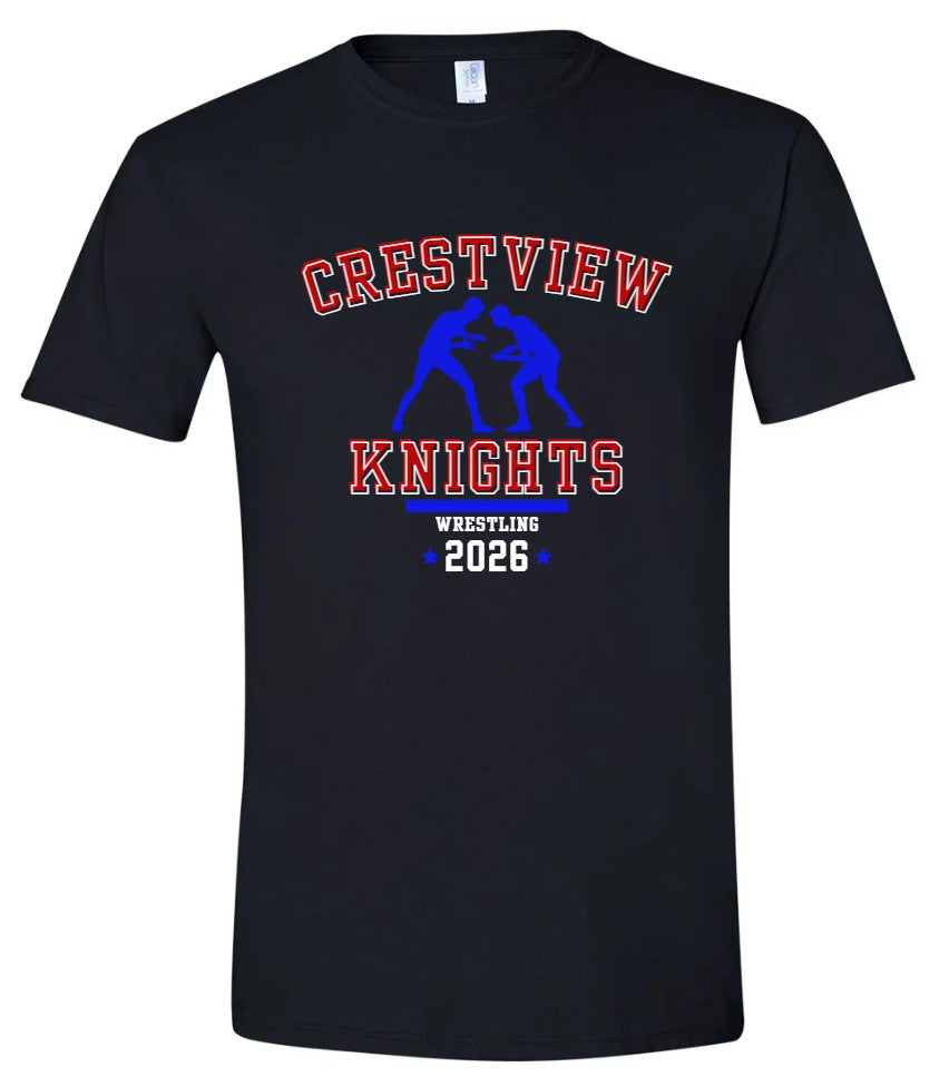 Crestview "Wrestling 2026" T-shirt