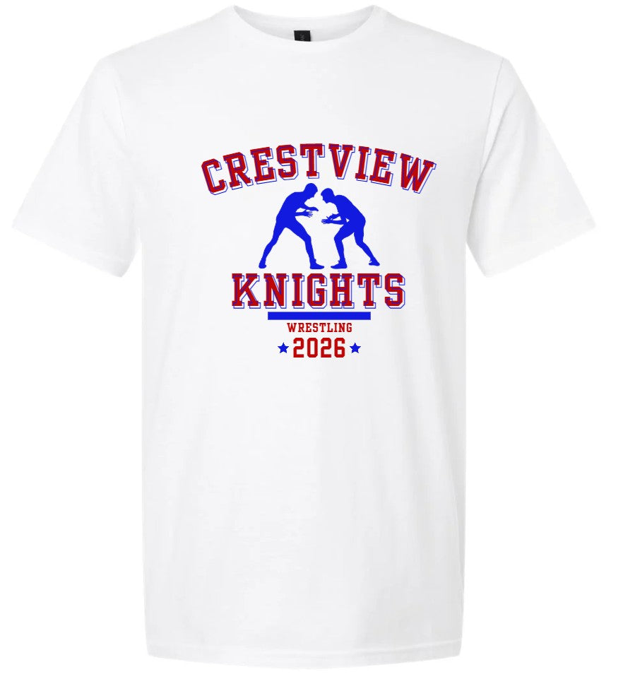 Crestview "Wrestling 2026" T-shirt