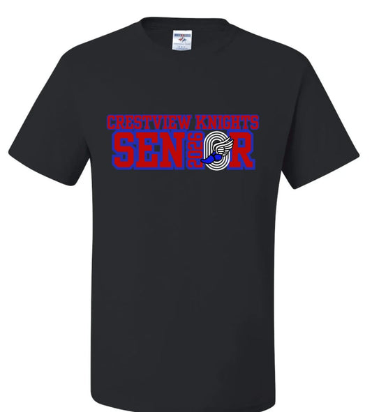 "Crestview Knights Track Senior 2026" Tee